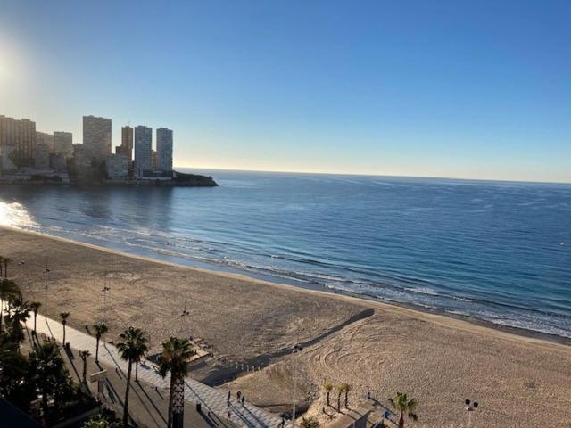 شقة Santa Margarita, Benidorm Levante, 1St Line, Frontal Seaview, Ocean Terrace المظهر الخارجي الصورة
